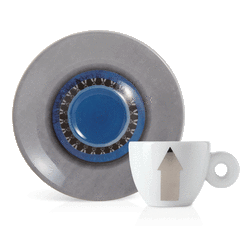 Conjunto de 2 xícaras de espresso – a illy Art Collection para a Biennale 2022